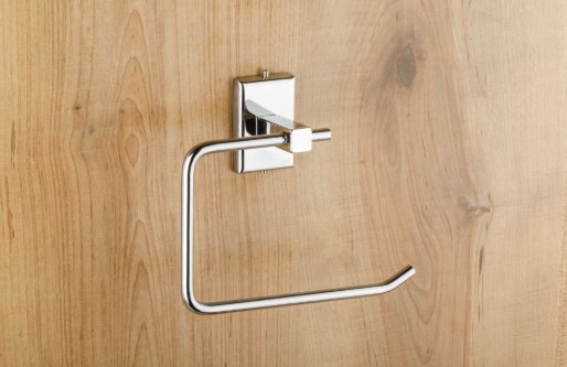 Prestige PC-306 Napkin Ring Bathroom Accessory for Home, Hotel and Apartment Washrooms, Elegant and Practical Ring for Neat Everyday Hanging, Bathroom Organization, Decor and Value